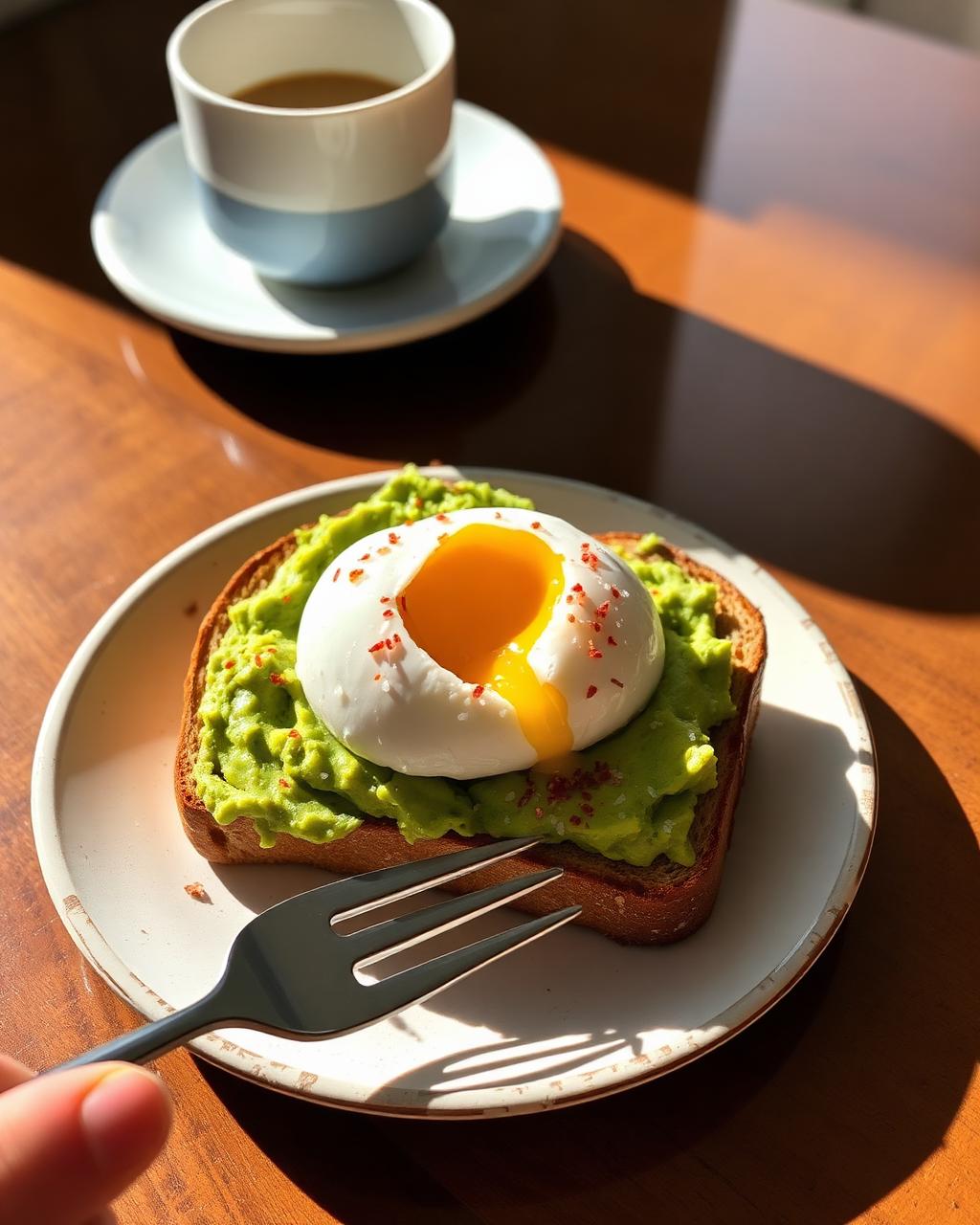 Brunch, before the kids wake up.