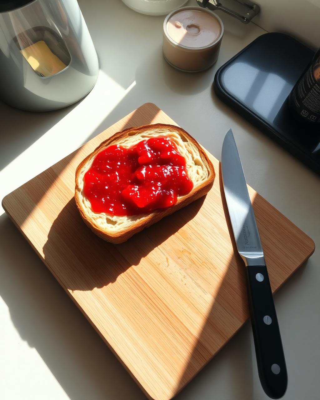 Sunday. Strawberry jam.